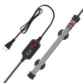 Hygger submersible heater with exterior controller for safe temperature setup.