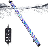 Hygger submersible LED aquarium light 21W 23in for bright full-spectrum illumination.