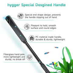 Hygger tube brush cleans inside hoses and narrow channels efficiently