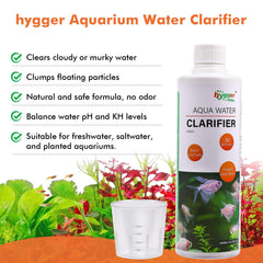 Hygger Water Clarifier dosing action demonstrates precise addition to the tank