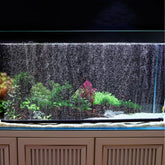 hygger weighted nano mist bubble wall bar creates a uniform bubble curtain for steady aeration