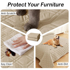 Hyha dog couch blanket used as kennel cover for versatile protection.
