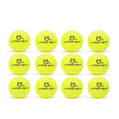 Hyper Pet tennis balls in orange enhance visibility for fetch.