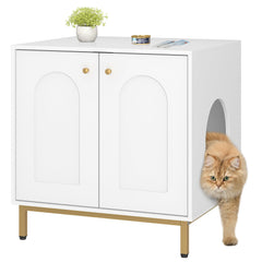 Hzuaneri CB81203G front view shows discreetly hidden litter box.