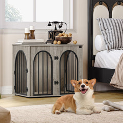 Hzuaneri arch-door design provides easy access for small dogs like Chihuahuas