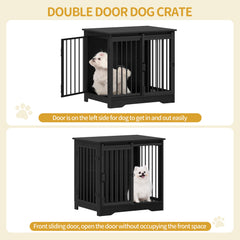 Hzuaneri heavy-duty black crate blends with modern living spaces.