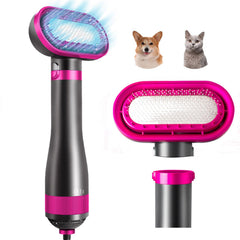 HZXINWANG dog hair dryer 2-in-1 comb for efficient post-bath grooming.