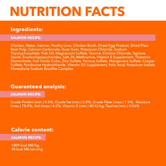 IAMS Perfect Portions Salmon Pate closeup shows smooth, appealing texture.