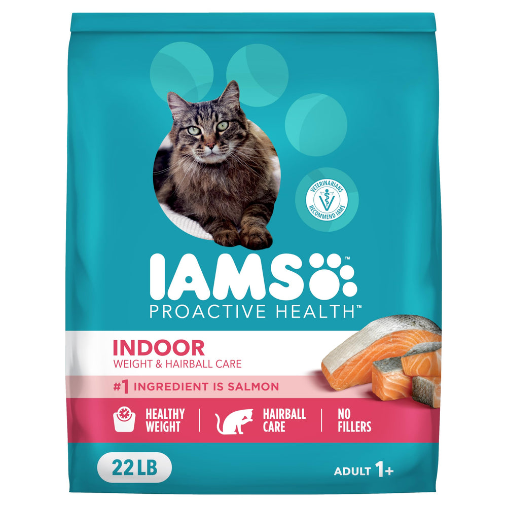 IAMS Proactive Health dry cat food bag for indoor cats