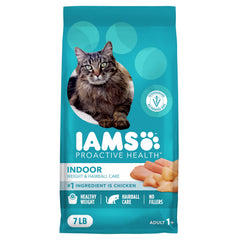 IAMS Proactive Health indoor weight control kibble supports healthy metabolism.