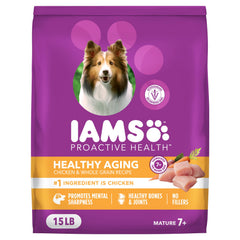 IAMS Proactive Health large-breed kibble close-up supporting digestion