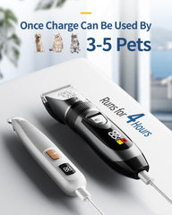 ibtc low-noise cordless clippers for calm grooming sessions