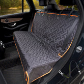 iBuddy Bench Dog Seat Cover with waterproof Oxford material protecting rear seats from spills
