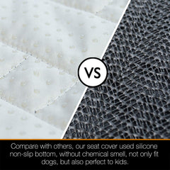 iBuddy eco-friendly odorless back seat cover keeps cabin fresh.