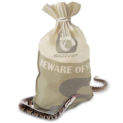 IC ICLOVER snake bag with drawstring closure for secure transport.
