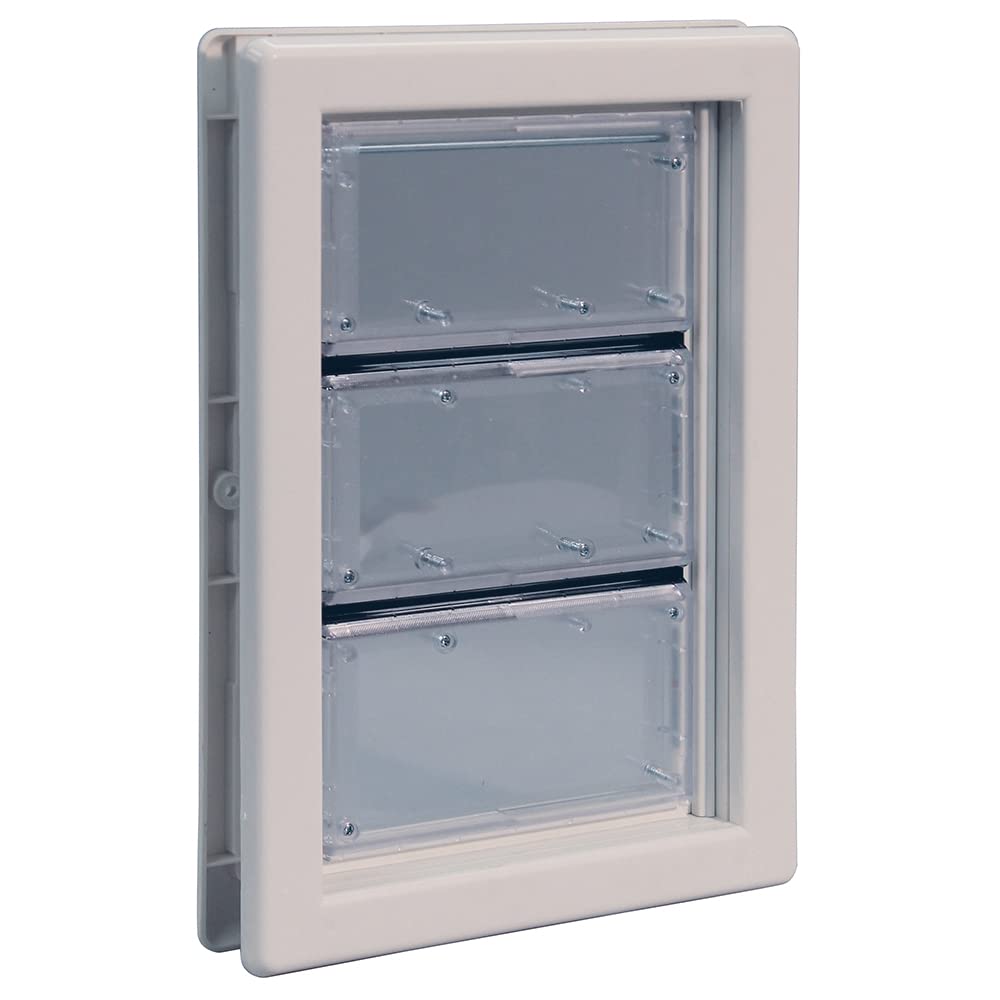 Ideal Pet Air Seal door with dual-pane panels for energy efficiency.