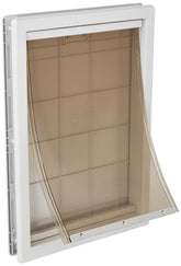 Ideal Pet Designer door frame assembly for thick doors provides a secure fit.