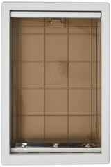 Ideal Pet Designer door measurement demonstrating 11.75 by 17.5 inch cutout.