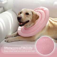 IDOMIK dog recovery collar fluffy interior for cozy rest