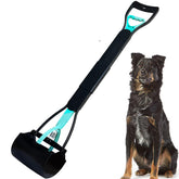 ienjoyed 32-inch tall pooper scooper with extended handle for standing cleanup