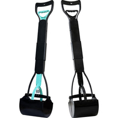 ienjoyed pooper scoopers with a 32-inch handle for upright cleanup after large dogs
