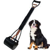 ienjoyed Pooper Scooper 32-inch handle for easy upright cleaning.