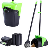 ienjoyed Pooper Scooper large swivel bin with lid in action for odor-controlled pickups.