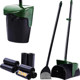 ienjoyed Pooper Scooper swivel-bin with lid showing odor containment for clean pickups