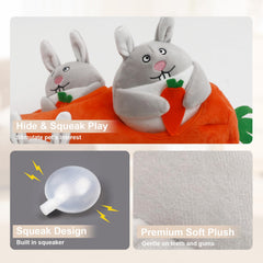IFOYO Hide and Seek dog puzzle toy interactive fetch and play session.