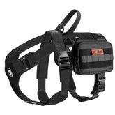 OneTigris service dog vest back view shows ergonomic harness for daily comfort.