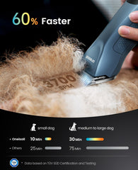 Oneisall Professional Dog Clippers β Dual Battery, 2-Speed, A5 Blade