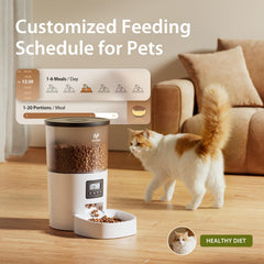 IMIPAW LCD-screen feeder enables quick programming for precise meal times