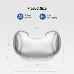 IMIPAW whisker-friendly cat bowl design reduces whisker contact during meals.
