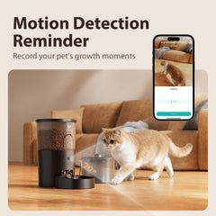 IMIPAW cat water fountain with filter delivers clean drinking water.
