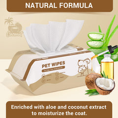 IMMCUTE wipes for fur, easy cleanup during grooming sessions.