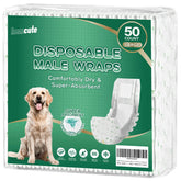 IMMCUTE large dog diapers pack open for easy access and on-the-go protection.