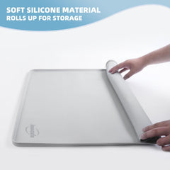 IMMCUTE pee pad holder with eight clamps provides added stability during use.