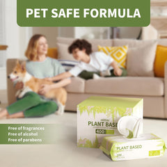 IMMHABI 400 unscented pet wipes for butt area, convenient cleansing.