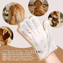 IMMHABI hypoallergenic wipes are safe for sensitive skin and all pets.