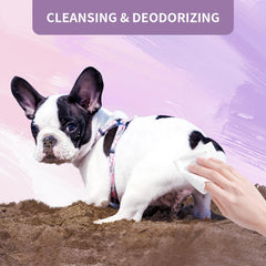 IMMHABI pet wipes dog paws cleaning after outdoors