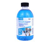 imRex Breathalyser water additive in a dog bowl promotes fresh breath
