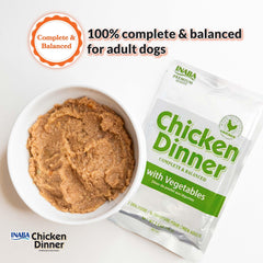 INABA Chicken Dinner pumpkin and sweet potato flavor option