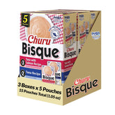 INABA Churu Bisque cat tuna pouch close-up showing creamy texture