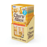 INABA Churu Bites Chicken Wrap packaging shows three tubes for freshness