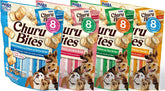 INABA Churu Bites pack shot showing eight tubes for on-the-go training