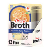 INABA Churu Broth Topper cat pouch for convenient serving as a flavorful side dish.