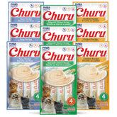 INABA Churu Tuna-Chicken Variety Pack front view for easy cat treats