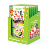 INABA Churu Fun Bites chicken and pumpkin soft center for interactive feeding
