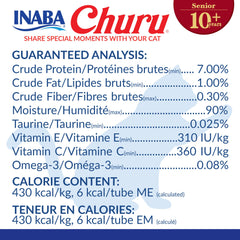INABA Churu Senior hand-fed tubes support interactive feeding.