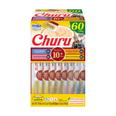 INABA Churu Senior Tuna Recipe tube for easy, protein-rich feeding.